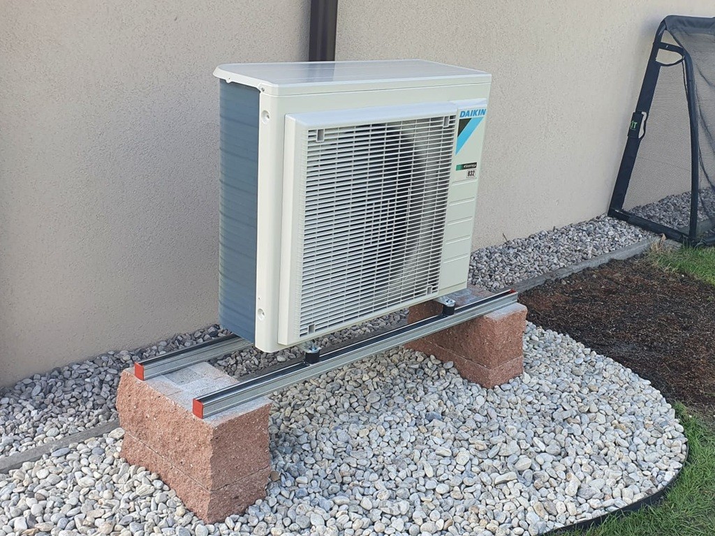 Instalace tepelného čerpadla Daikin ERGA08 s TUV - Bašť